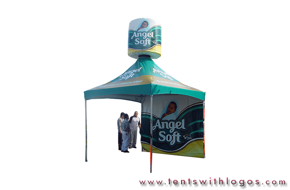 10 x 10 Tent in Motion - Angel Soft